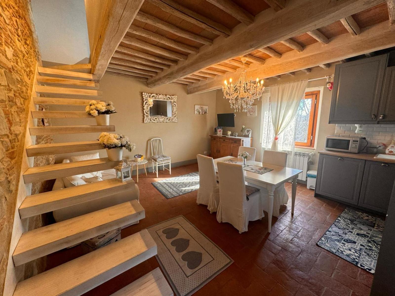 Dolce Cuore Luxe Apartment Chianti Florence Male Romantyczne Mieszkanie San Donato in Poggio Экстерьер фото