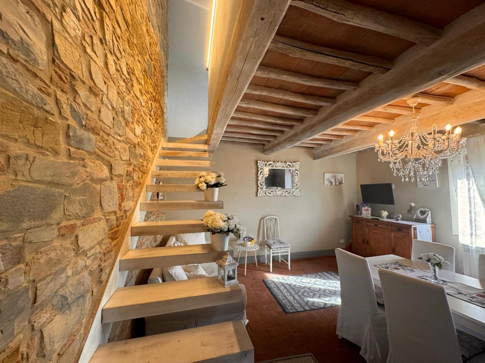 Dolce Cuore Luxe Apartment Chianti Florence Male Romantyczne Mieszkanie San Donato in Poggio Экстерьер фото